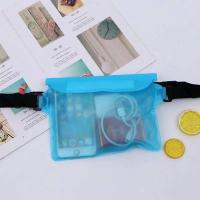 ราคา พร้อมส่ง!!กระเป๋ากันน้ำแบบคาดอกกันน้ำ3ชั้นปรับสายคล้องถ่ายรูปทัสกรีนได้ (25222556451)