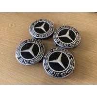 ราคา พร้อมส่งในไทย ฝาครอบดุมล้อ Mercedes Benz เบนซ์ ML S E C AMG ฝาครอบล้อลายช่อมะกอก สีดำ รุ่นใหม่ (5270502123)