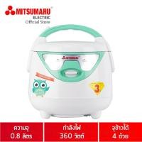 ราคา MITSUMARU หม้อหุงข้าว อุ่นทิพย์ ขนาด 0.8 ลิตร รุ่น AP-508 (เขียว) มิตซูมารู (1955821238)