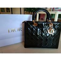 ราคา sold✨Lady dior Large size used like new หนังแก้ว (15405514578)