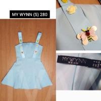 ราคา เดรสสีฟ้า งานป้าย MY WYNN (s) มือสอง งานจริงสวยมากๆ ผ้าดีมาก (7842221314)