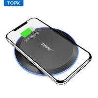 ราคา TOPK ที่ชาร์จไร้สาย B46W 10W สำหรับ iPhone Samsung (2263222185)