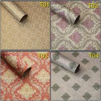 ราคา วอลเปเปอร์ลายไทย กว้าง45ซม.10เมตร135บาท (1908524568)