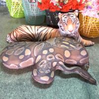ราคา ก่อนสั่งทักแชทเท่านั้น!! ตุ๊กตาสัตว์ 3D เสือ งู หอย ปู ตัวใหญ่‼️เสมือนจริงมากกก (769832187)
