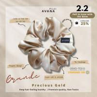 ราคา AVANA Grande Mulberry Silk Scrunchies - ยางรัดผมผ้าไหม Mulberry ถนอมเส้นผม ลดผมร่วง (12221596913)