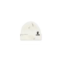 ราคา หมวกไหมพรม PISI Destroyed Mini Bulldog Clip Beanie สาดสี คลิปหนีบ รุ่นพิเศษ | Off White (ออฟไวท์) (24308974245)