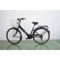 ราคา จักรยานแม่บ้านญี่ปุ่น - ล้อ 27.5 นิ้ว - มีเกียร์ - อลูมิเนียม - Turbo Light - สีดำ [จักรยานมือสอง] (29774613622)