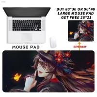ราคา ◘♀[READY STOCK]HuTao mouse pad#Genshin impact#mousepad large anime gaming#Computer Laptop Large Colorful Mousepad Game M (23473350897)