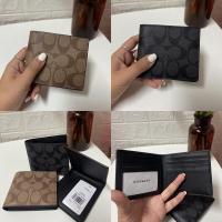ราคา กระเป๋าตังผู้ชาย coach มือ 1 ของแท้ 100% พร้อมส่ง (21750213710)