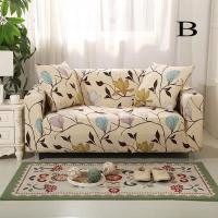 ราคา ผ้าคลุมโซฟา 1 2 3 4 ที่นั่ง Sarung ผ้าคลุมโซฟา ผ้าคลุมโซฟา กันลื่น (2701396808)