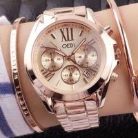 ราคา GEDI watch นาฬิกาข้อมือหญิง รุ่น H-2986 ของแท้ [ลดอีก100฿โค้ด KODIA222] (1543254534)