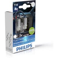 ราคา Philips 129644000K X-treme T10 4000K bright white 50 lm Ultinon LED หลอดไฟหรี่ 2 หลอด (28408191585)