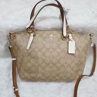 ราคา พร้อมส่ง #COACH #F28989 SMALL KELSEY SATCHEL IN SIGNATURE CANVAS (2889829732)