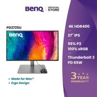 ราคา BenQ PD2725U 27นิ้ว 4K 100% sRGB Thunderbolt 3 Mac-Ready Designer Monitor (จอคอมงานกราฟฟิค) (12767351506)