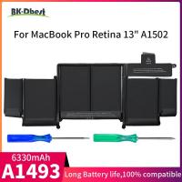 ราคา BK-Dbest A1493เปลี่ยนแบตเตอรี่แล็ปท็อปสำหรับ MacBook Pro 13 "A1502 (27205428147)