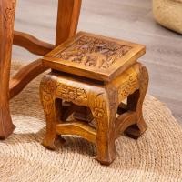 ราคา เก้าอี้ลายช้าง เก้าอี้รูปช้าง ม้านั่งเด็ก เก้าอี้ไม้การ์ตูน ม้านั่งสัตว์ เก้าอี้แกะสลัก หลังดอกไม้วาดสี สตูล (28567307443)