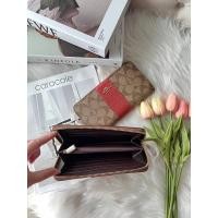 ราคา Coach Accordion Zip Wallet In Signature Canvas มี 1 ใบ (19431926073)