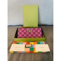 ราคา Saleกระเป๋าสตางค์ซิปรอบ Gucci แท้ ‼️ (24654513484)
