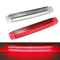 ราคา Unversal 12V รถด้านหลังหางสามเบรคหยุดย้อนกลับไฟ 18 LED สีแดง High Mount Stop Light 30 ซม.ไฟท้ายด้านหลัง (27120781720)