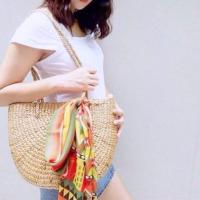 ราคา กระเป๋าสาน แตงโม ไซส์ M สานผักตบชวา (1612160079)