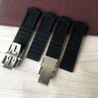 ราคา พร้อมสต็อก เร็ว การส่งสินค้า สายนาฬิกาซิลิโคนกันน้ําปรับให้เข้ากับ ORIS ORIS ดําน้ํา Series 733 สร้อยข้อมือยางชายนูนปาก 24 * 11 มม. (26820637351)