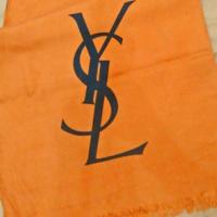 ราคา ส่งต่อ ผ้าพันคอ ysl แท้100% (1140303400)