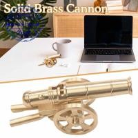 ราคา โมเดลปืนใหญ่ ทองเหลือง สไตล์วินเทจ สําหรับตกแต่งบ้าน ออฟฟิศ J2E4 (23145706408)