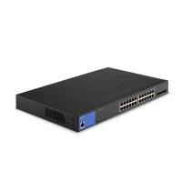 ราคา Linksys LGS328MPC 24-Port Managed Gigabit Ethernet Switch พร้อม 10G SFP+ Uplinks x4 รองรับ PoE 410W รับประกัน 5 ปี (13935854335)