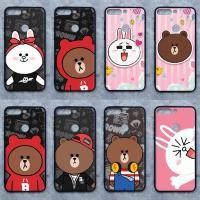 ราคา เคส Huawei Y7 pro (2018) ลายหมีบราวน์ ขอบนิ่มหลังแข็ง เคสมือถือ เคสโทรศัพท์ Case (7277531472)