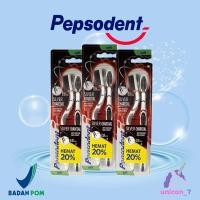 ราคา ❤️ ยูนิคอน ❤️ [Contents 2] Pepsodent Nanosoft Silver Charcoal Multipack เนื้อหา 2 ชิ้น (18278988860)