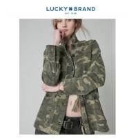 ราคา เสื้อคลุม แจ็คเก็ตแนวทหาร เสื้อคลุม เขียวทหาร ✨Lucky Brand✨USA (JK559) (19788257587)