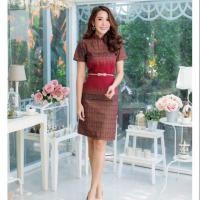 ราคา ชุดเดรสผ้าฝ้ายหมักโคลน (3541403181)