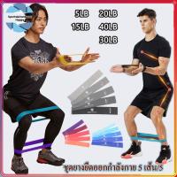 ราคา ชุดยางยืดออกกำลังกาย 5 เส้น/5 ยาง ยืด ออกกําลังกาย ยางออกกำลังกายขา ยางยืดวงแหวน สายยืดออกกําลังกายแขน พร้อมส่ง (25929166027)
