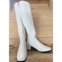 ราคา รองเท้าบูทยาวส้นสูง2นิ้ว (23177472605)