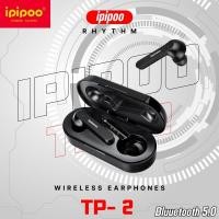 ราคา หูฟังบลูทูธ หูฟังไร้สาย หูฟังเอียบัด กันนํ้า IPX4 บลูทูธ 5.0 มีประกันเคลมฟรี ipipoo รุ่น TP-2 True Wi (25722141945)