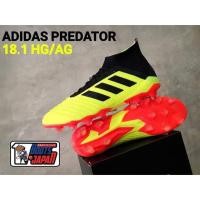 ราคา ADIDAS PREDATOR18.1 HG/AG ตัวทอปสุด รองเท้าฟุตบอล ของแท้% (2356061579)