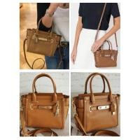 ราคา Coach swagger 21 สีน้ำตาล หายากสุด จากชอป พร้อมถุงผ้า ใหม่แท้พร้อมส่ง (29612738773)