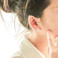 ราคา ต่างหูเงินแท้ ลายกุหลาบ (1876850173)