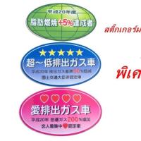 ราคา สติ๊กเกอร์มลภาวะ ⭐ ญี่ปุ่น จัดส่งฟรี รับชำระปลายทาง (747292259)