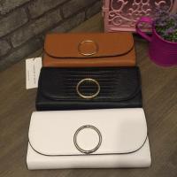 ราคา New 2017 CHARLES & KEITH CIRCULAR BUCKLE WALLET (240458052)
