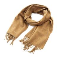 ราคา Hermes scarf logo cashmere fringe brown Direct from Japan Secondhand (24933031518)