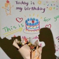ราคา พร้อมส่ง มินิโปรเจ็คเตอร์วันเกิด mini projector birthday (10850990486)