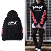ราคา Purpose The World Tour Black Hoodie แท้ 100% Inspired by Justin Bieber 's Purpose World Tour (1222725498)