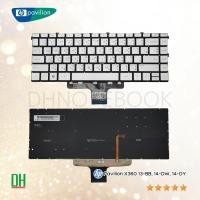 ราคา คีย์บอร์ดสำหรับ HP Pavilion X360 13-BB, 14-DW, 14-DY, Pavilion 13-bb0001nx, 13-bb0062tu, มีไฟ (26418049126)