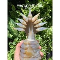 ราคา พญานาค 9 เศียร แกะสลัก หินอาเกต 100% (29658178534)