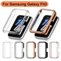 ราคา Bling PC เคส Compatible For samsung fit3 Case กรอบสําหรับ เคส samsung galaxy fit 3 กรณี Samrt นาฬิกาเพชรคริสตัล samsung fit 3 กันชนป ้ องกัน samsung galaxy fit3 เคส (25077084186)