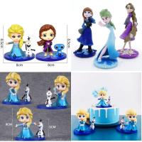 ราคา พร้อมส่งด่วน โมเดลเอลซ่า โฟรเซ่น เอลซ่า น่ารัก สําหรับตกแต่งเค้ก (9554610144)