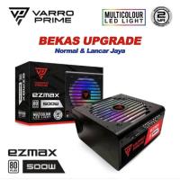 ราคา Psu - POWER SUPPLY VARRO EZMAX 500W RGB 80+ - อัพเกรดมือสอง - Still Normal (27215242800)