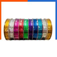 ราคา ริบบิ้นลวด ริบบิ้นแข็ง แบบสี ยาว 20หลา 18 เมตร ลวดสี ลวดเงา ลวดมัดโบว์ ลวดมัดปากถุง บิดเกลียว ลวด เบเกอรี่ US.Station (24439909632)