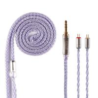 ราคา Yinyoo KinbooFi 16 Core สายอัพเกรดทองแดง 7N ชุบเงิน 2 pin สำหรับหูฟัง TFZ KZ CCA TRN RevoNext Auglamour BQEYZ KBEar (2670588216)